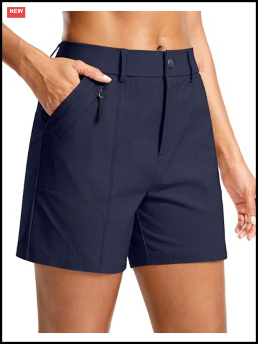 Quick Dry Hiking Golf Shorts UPF 50+ Lightweight Stretch Pockets